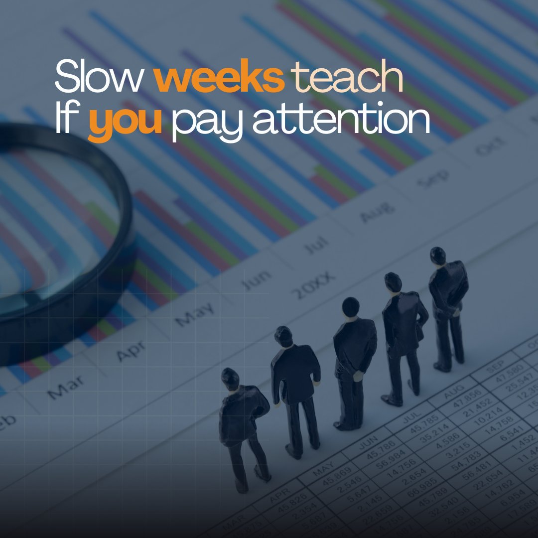 stevanbrowning's tweet image. Slow weeks aren’t wasted weeks.
They reveal what’s actually working — and what isn’t.

Only if you take time to look.
Review a slower period without judgment and notice the lesson.

💬 What did it teach you?
#LeadershipReflection #BusinessLearning #FounderMindset #StevanBrowning