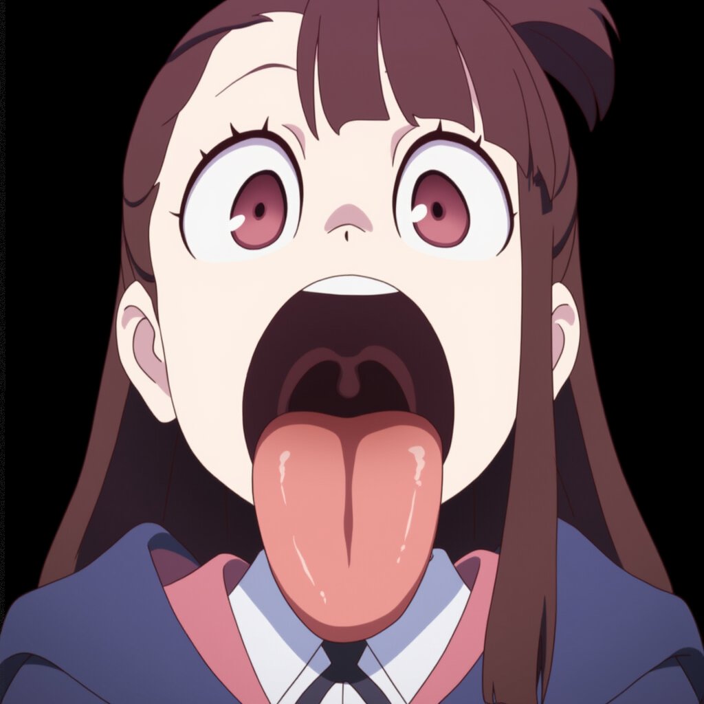 Jboy3005's tweet photo. Mawshot of anime female characters (AI-generated images)
#LittleWitchAcademia #MissKobayashiDragonMaid #OnePiece #Bleach #Tongue #Mawshot #Uvula https://t.co/XkEn7FDJJs