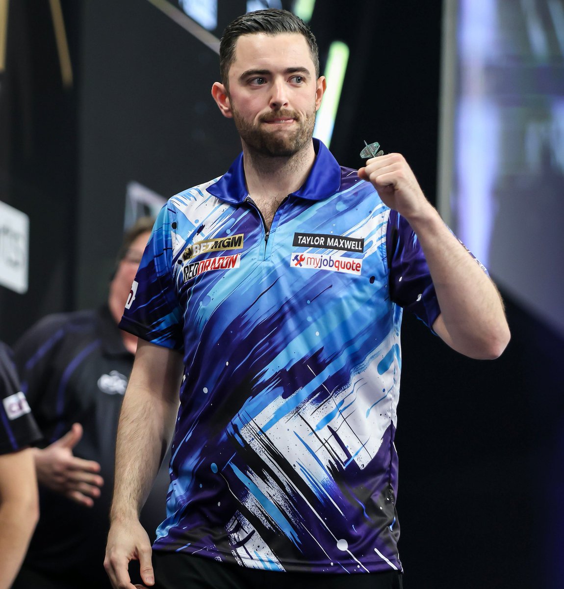 Luke Humphries MBE tweet media