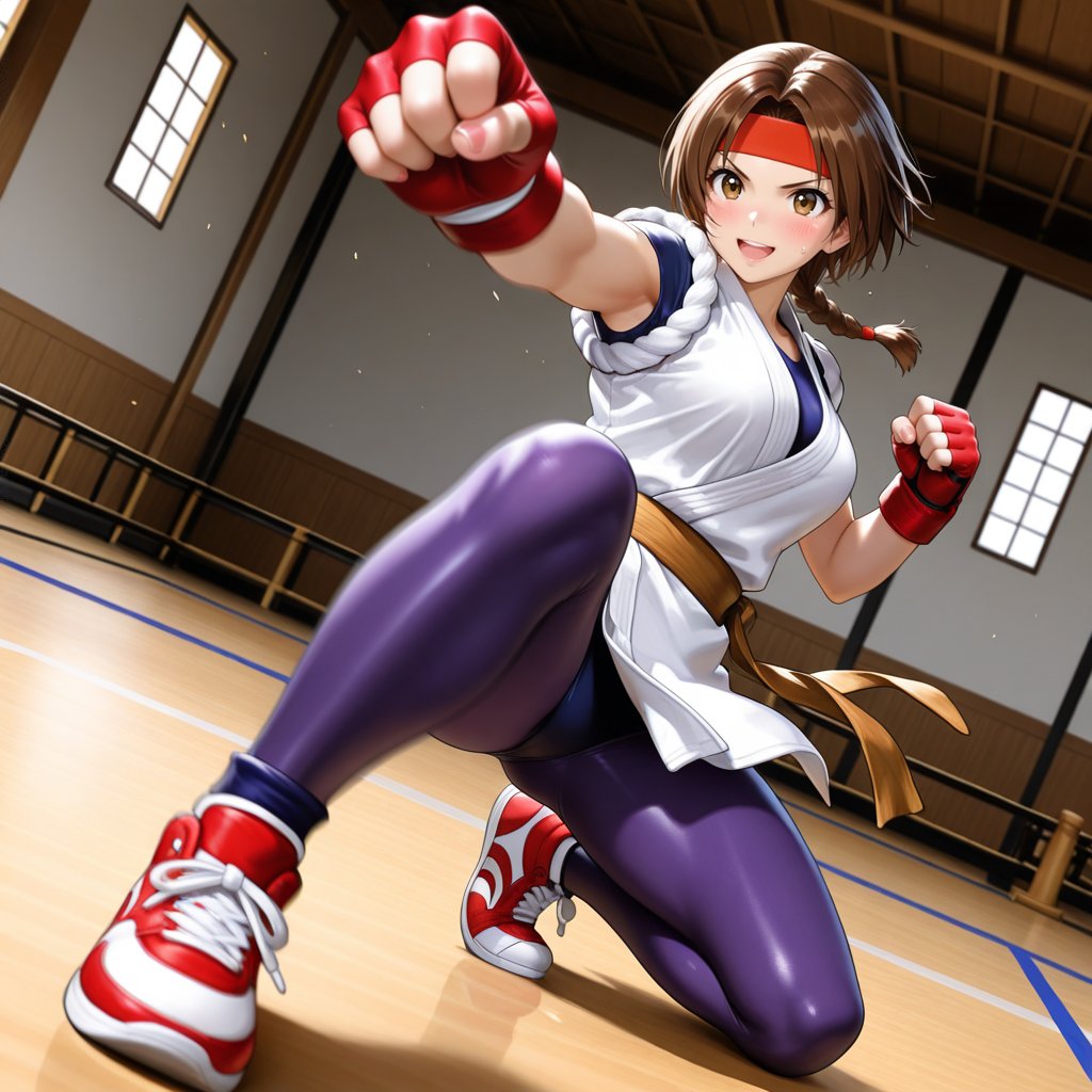 robatenc's tweet image. ユリ・サカザキ

フォロワーさんへ。

道場でしゃがみ下段パンチを繰り出すユリ・サカザキさんをローアングルでタイツ姿を堪能してください。

#ユリ・サカザキ #KOF #龍虎の拳 #YuriSakazaki #SNK