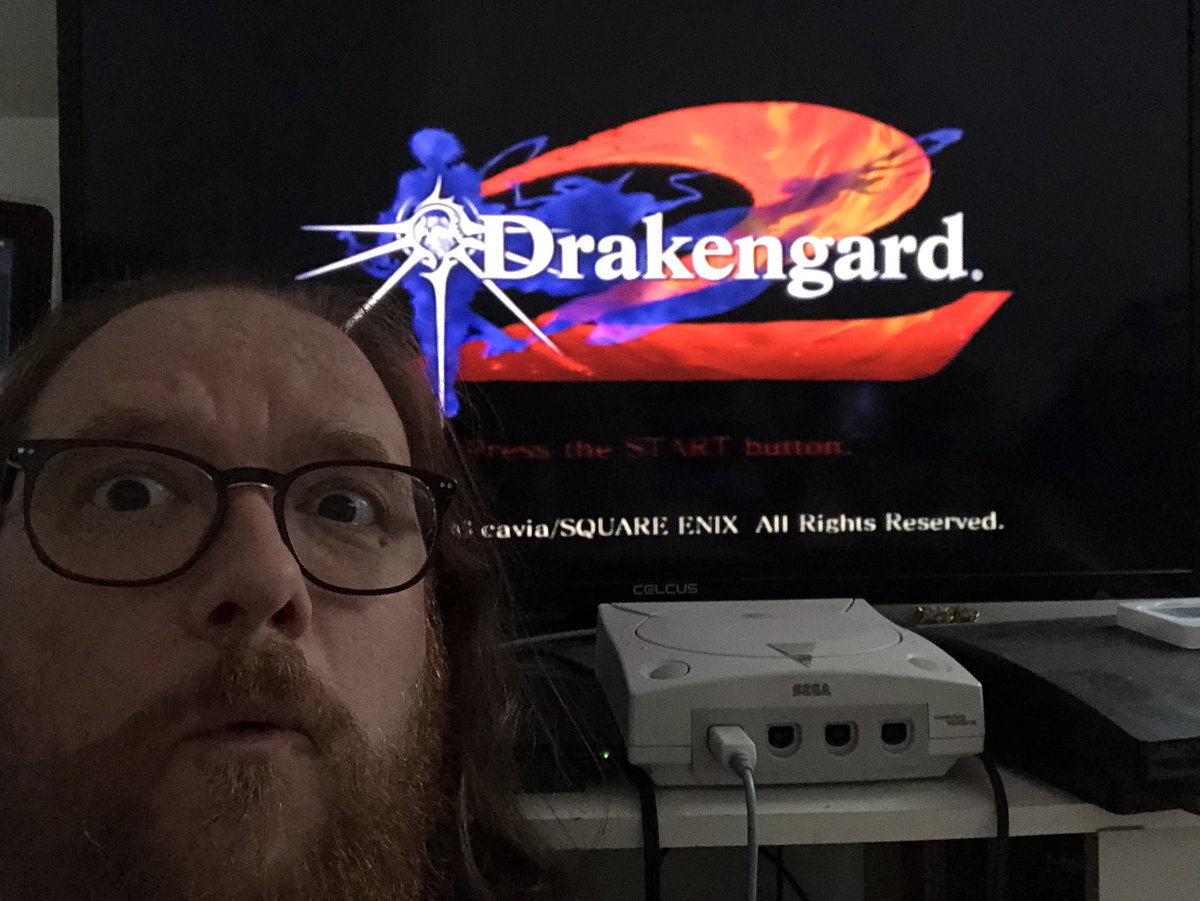 TheTardisTent's tweet photo. Oh yeah, we do it! One of the most depressing RPGs had an equally depressing sequel! This one has some screwy timeline nonsense, so you’ll have to come to https://t.co/rX9uO8IQie to learn about #Drakengard2! Unless you already know… but join us anyway! #Stream #PS2 #Cavia #Nier https://t.co/55wIUV5wlT