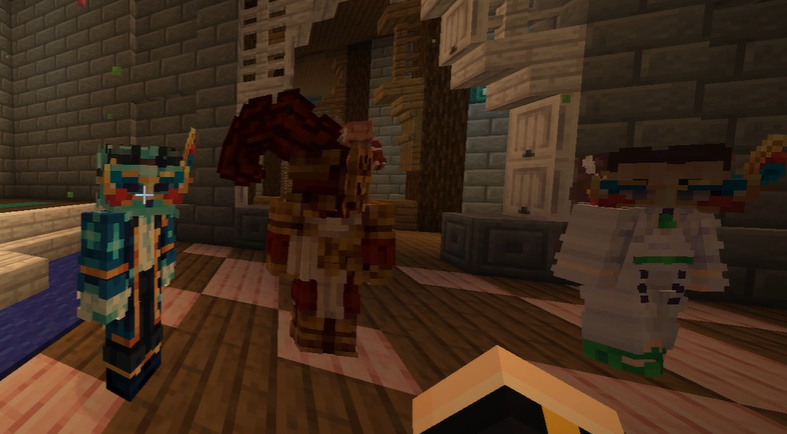 Bannerfall Minecraft everyones bannerfall masquerade outfit, theyre so pretty! 1/2