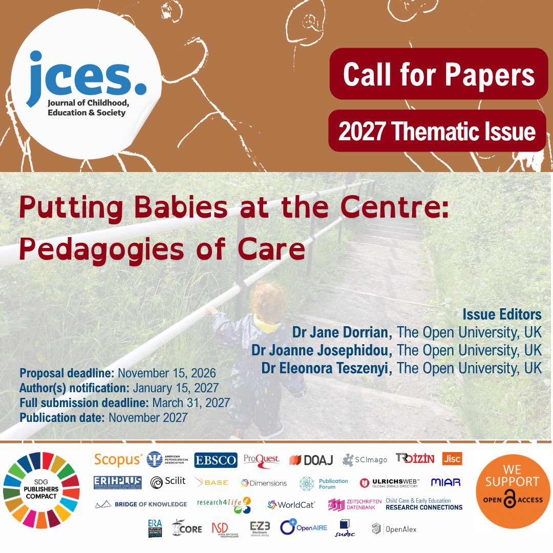 J Childhood, Education & Society tweet media