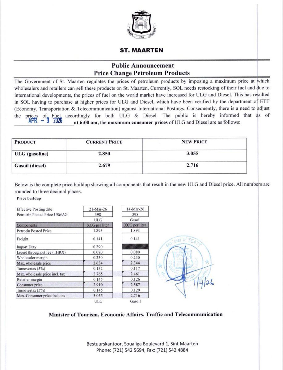 Government of Sint Maarten tweet media