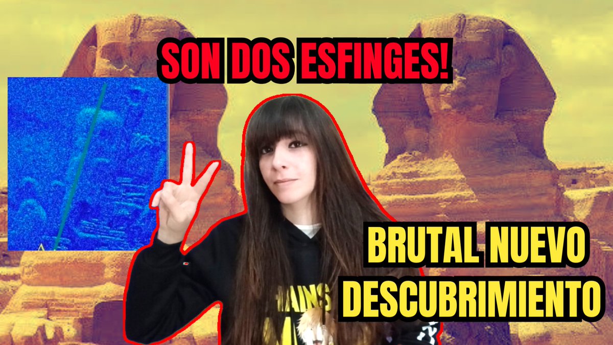 ¡NUEVO VÍDEO!⚠️Son DOS! El descubrimiento de la segunda Esfinge que cambia la historia youtu.be/1NwIMtmA6N8?si… a través de <a href="/YouTube/">YouTube</a>