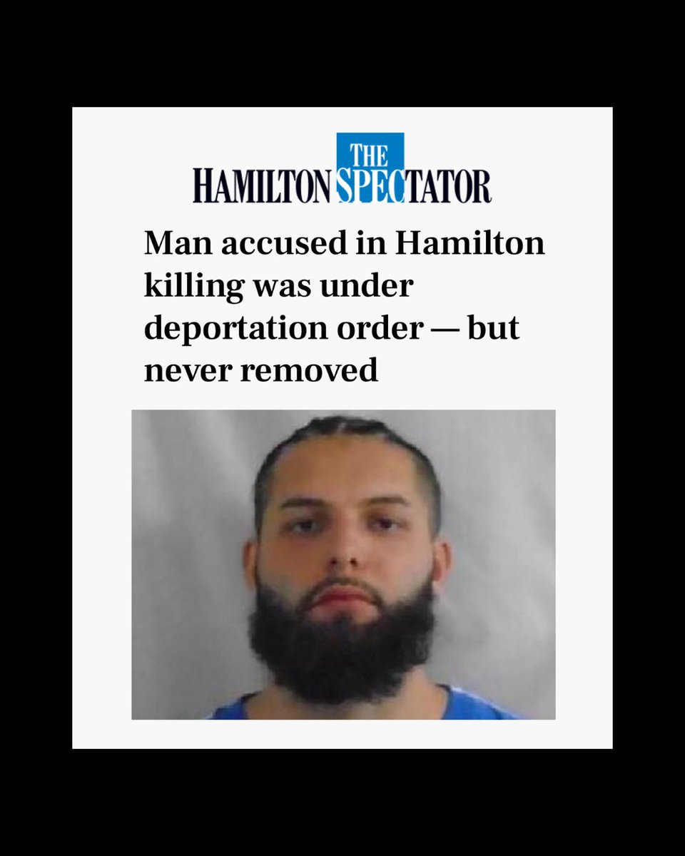 Ordered deported. Never removed. Now charged in a Hamilton murder.

This is what a broken system looks like. Dangerous offenders slipping through the cracks while Canadians are left at risk.

Conservatives will fight for a system that actually enforces the law and puts public
