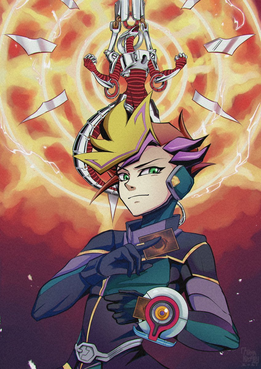 Lightning Hunter | Vrains fan comic on Webtoons! tweet media
