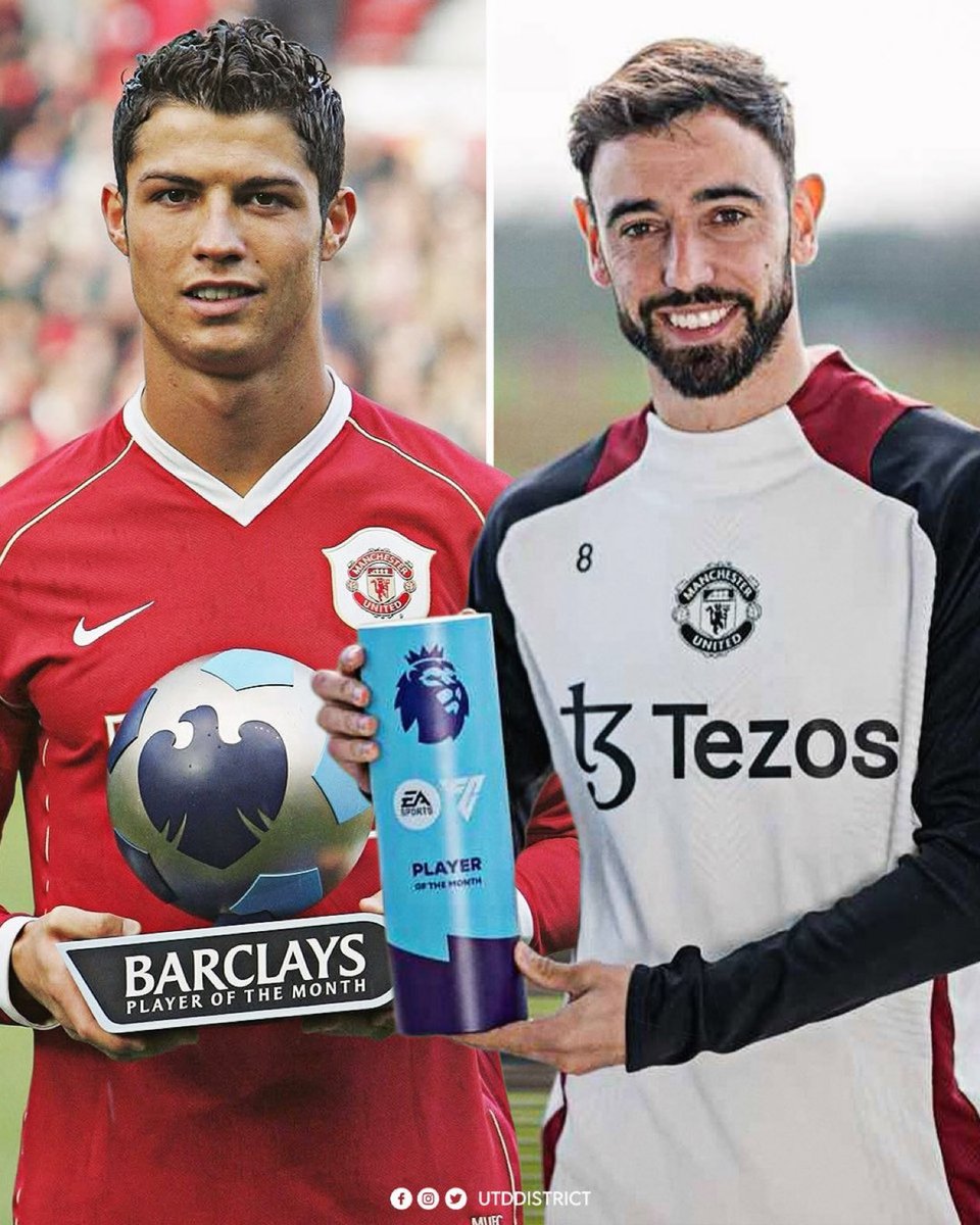 🚨🚨🚨🚨🚨🚨🚨🚨 تاريخي!!!!!!!

مع فوزه بجائزة مارس ….

برونو فيرنانديز يعادل رقم كريستيانو رونالدو في عدد مرات الفوز بجائزة أفضل لاعب في الشهر في الدوري الإنجليزي الممتاز كلاعب من مانشستر يونايتد (6) مرات 🤯🔥

( <a href="/TrendEPL/">الدوري الإنجليزي™</a> )