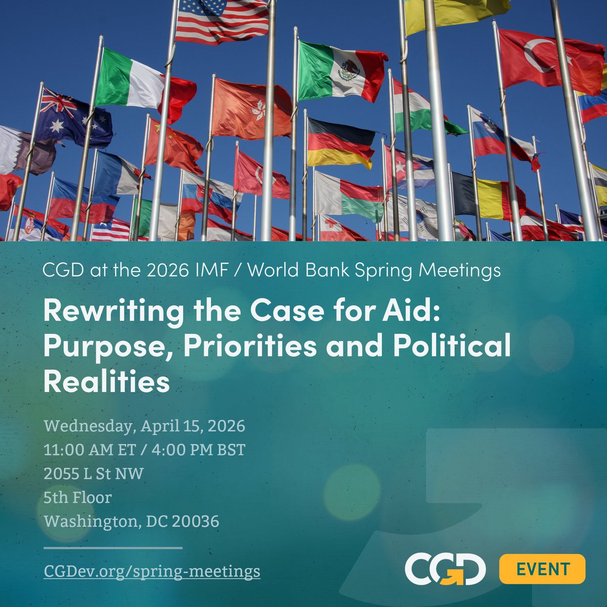 Center for Global Development tweet media