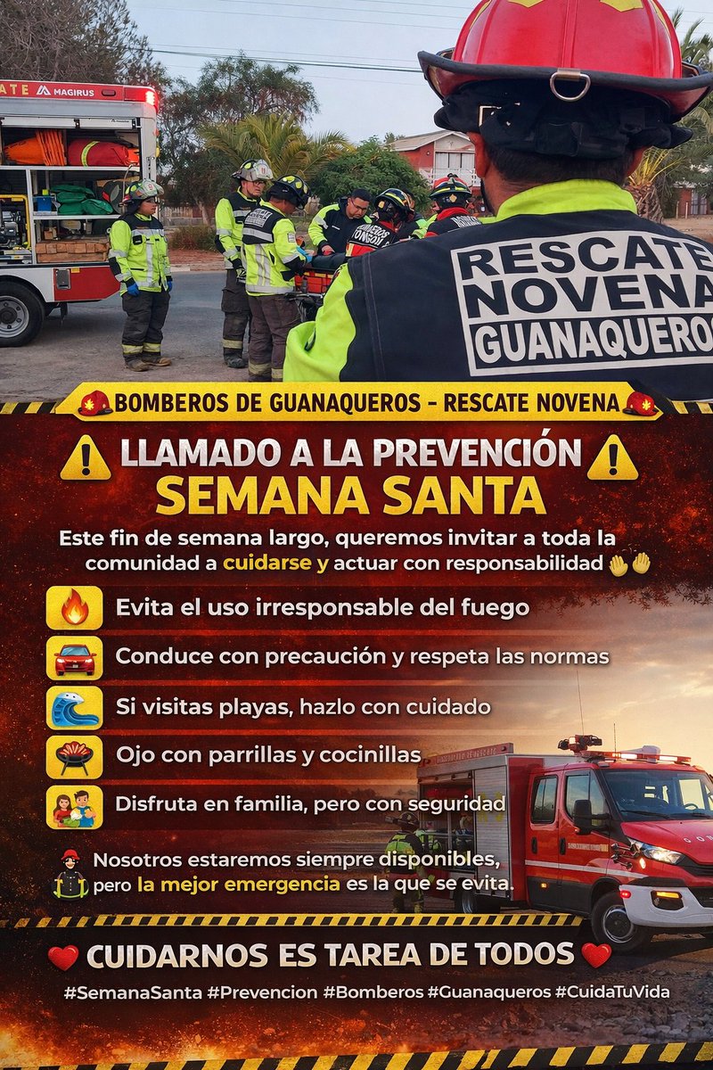 Bomba Guanaqueros (🚒) tweet media