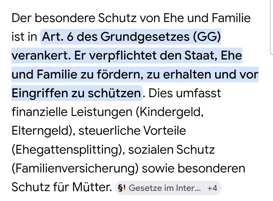 <a href="/apollo_news_de/">Apollo News</a> Das ist ein massiver Angriff auf junge Familien mit Kindern und widerspricht Artikel 6 des Grundgesetzes.