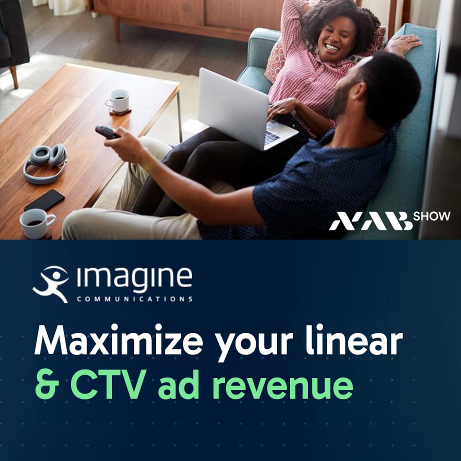 Imagine_Comms's tweet image. Still managing linear and digital separately?

At @NABShow, see how our advanced ad tech ecosystem, including OSI-X and Landmark Sales, supports workflows across linear, streaming, and CTV.

📍Booth N1328 myimagine.tech/4tgX4jq

#AdTech #TotalTV #CTV #NABShow