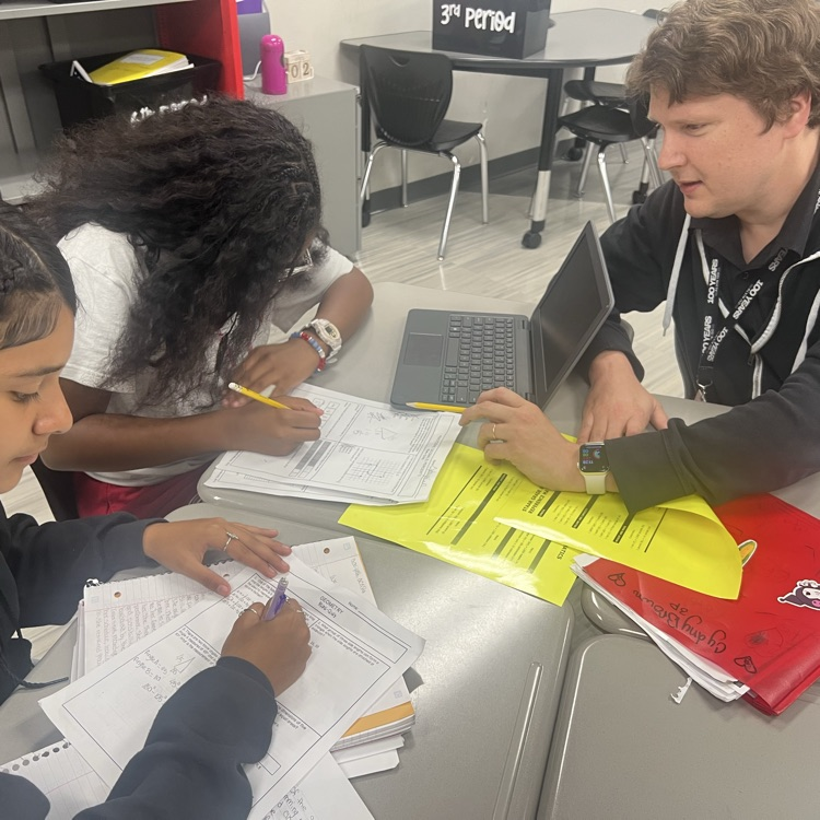 CaffeyJH's tweet photo. Coach Knippa's 6th Grade Math students are hard at work preparing for the upcoming STAAR Exam! https://t.co/1S1rOmNgXV