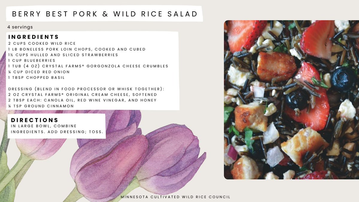 MN Wild Rice Council tweet media