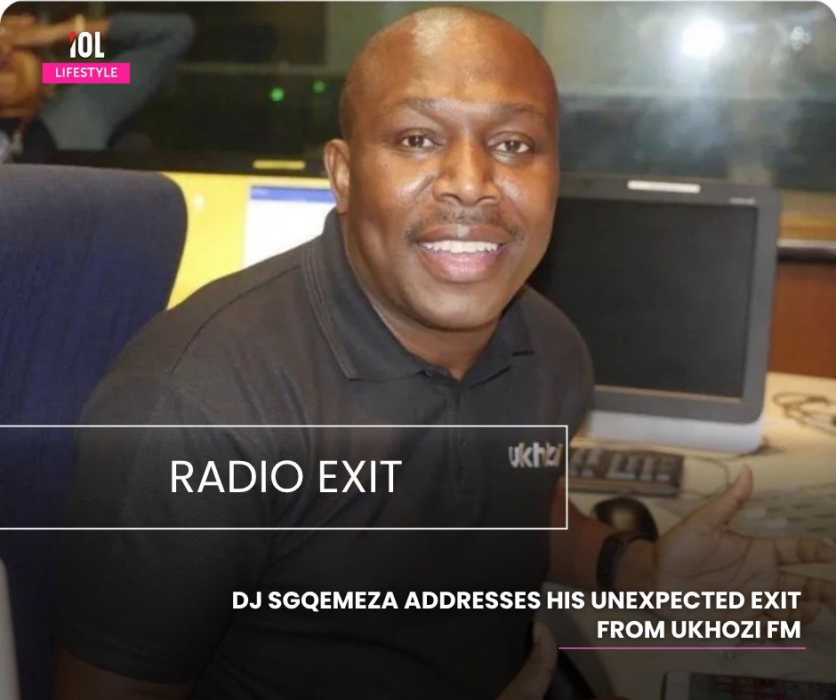 IOL's tweet image. Popular radio personality Sipho “DJ Sgqemeza” Mbatha has released a statement, setting the record straight about his exit from Ukhozi FM. @IOL_Lifestyle
#lifestyle #entertainment #DJSgqemeza #exit #UkhoziFM
Read on tinyurl.com/3ndzwbw9