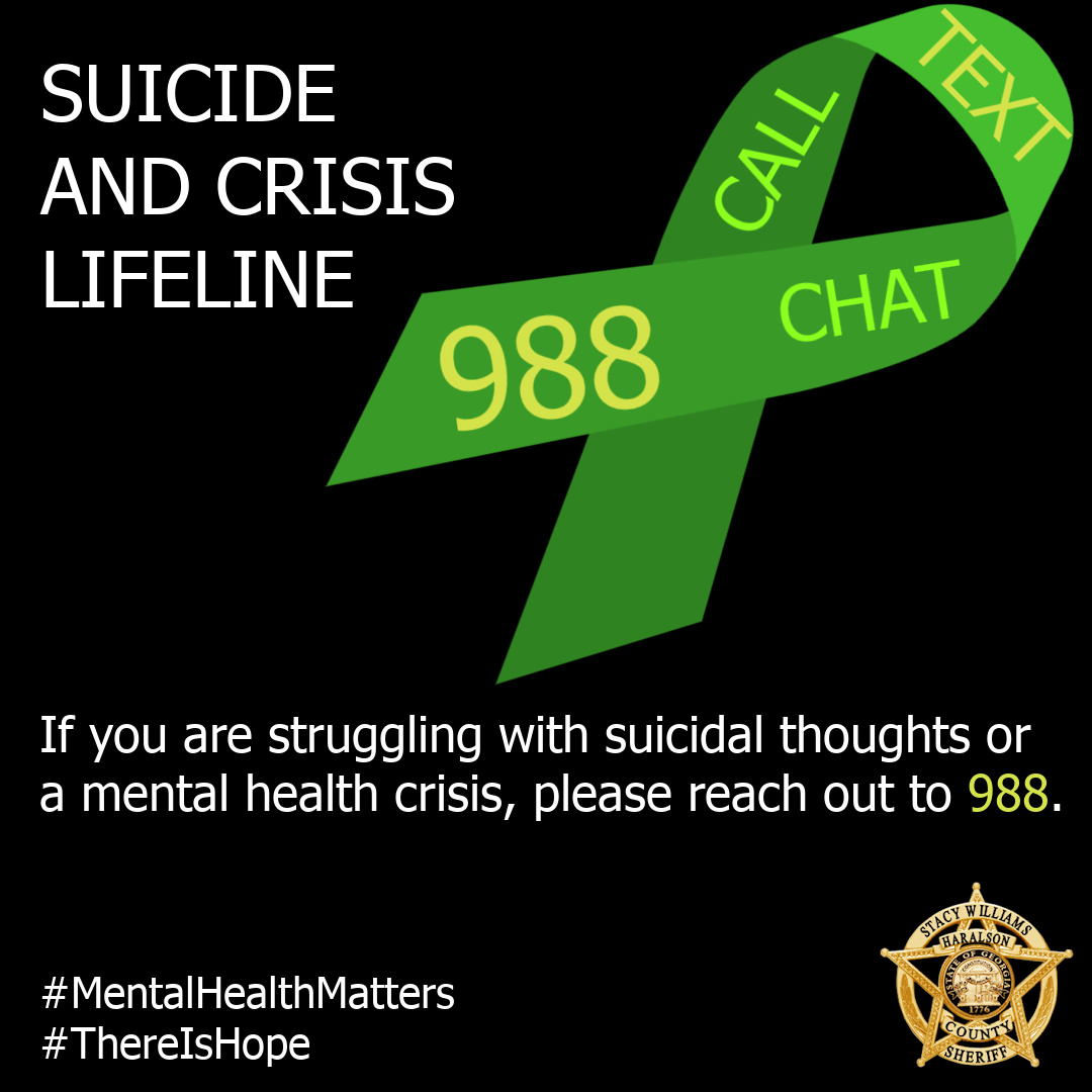 HaralsonSheriff's tweet photo. Holidays can be hard. If you are struggling, please know that the Crisis hotline is available for you at 988.
#MentalHealthMatters
#TextOrCall988
#HCSO https://t.co/5MqFwPN8rw