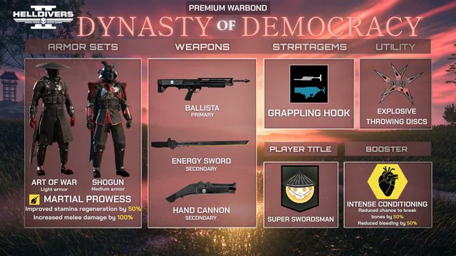 Helldivers NOW tweet media