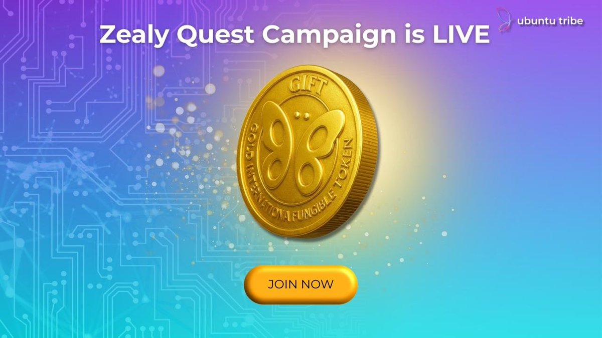 thescalpingpro's tweet photo. I have already talked about this before.

Tokenized commodities will be a strong narrative 

Ubuntu Tribe  called it early :
Gold → Digital
Gold → regulated

That was in their Gold For All Report last year.

$GIFT Gold is also LIVE already + MiCA-aligned.

That’s a level of regulatory clarity most projects don’t have..

They’re also opening access to the report via a Zealy campaign. 

Make sure to participate & give them a follow - @UtribeOne