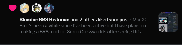 I meant to post this yesterday but I saw that I got approved by KDS and Blondie! 

so I made a quick sketch to see how BRS would look with goggles before I started working on a original design for the Crossworlds Mod.

#BlackRockShooter #SonicCrossworlds