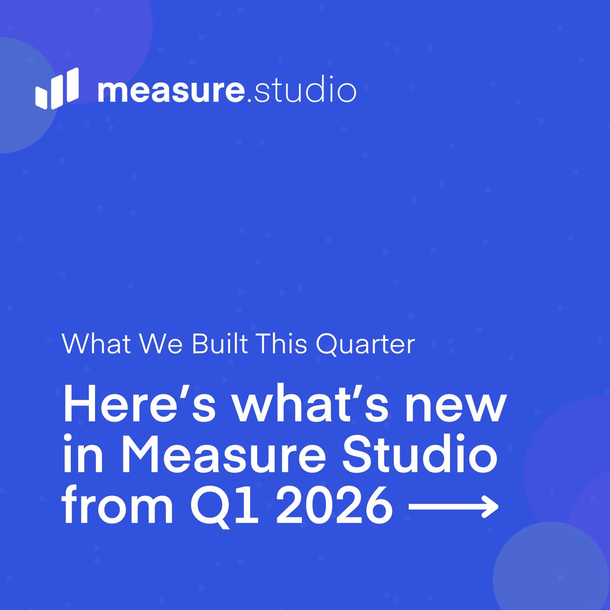 Measure Studio tweet media