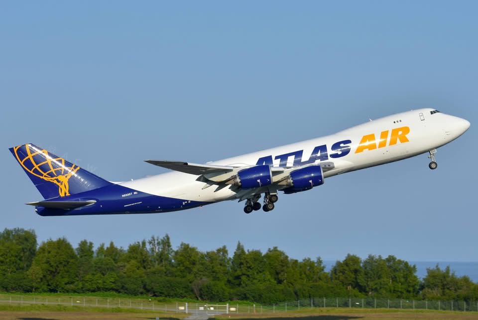 n194at's tweet image. Atlas Air
Boeing 747-87UF N852GT
ANC/PANC Anchorage Intl Airport
June 19, 2025
Photo credit Austin Casper Wood
#AvGeek #Aviation #Airlines #AvGeeks #Boeing #B747 #QueenOfTheSkies #AtlasAir #ANC #Anchorage @ANCairport @AtlasAirWW 🇺🇸