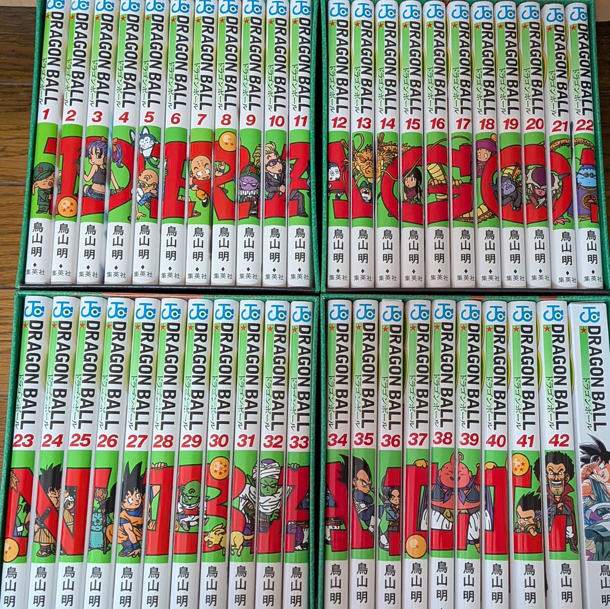 DRAGON BALL 全42巻セット Double Cover Box ダブルカバーなので元々の
