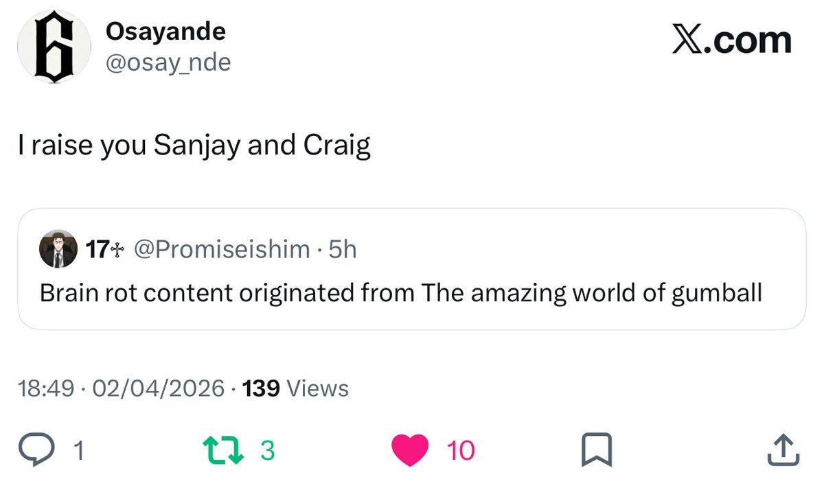 Osayande tweet media