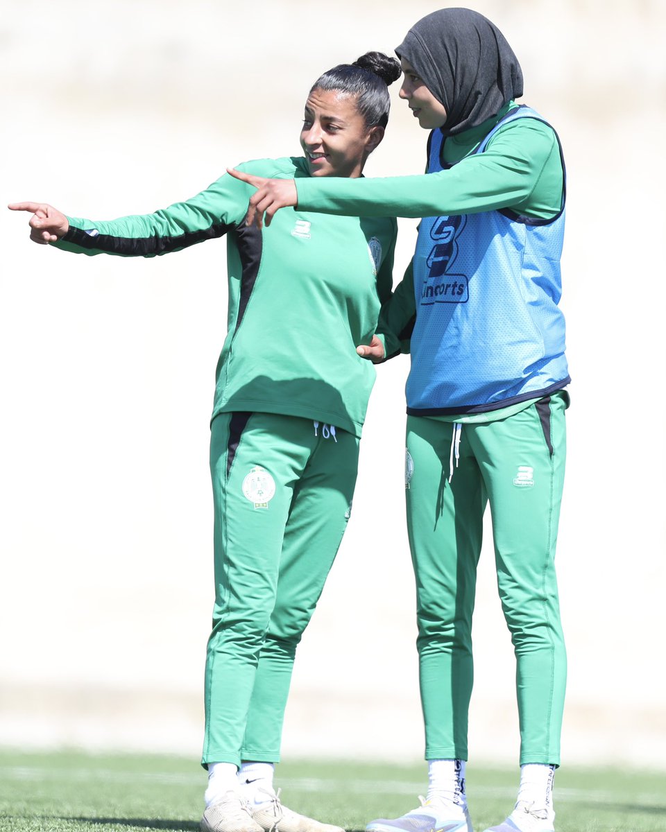 RCAwomen's tweet photo. العمل مستمر بوتيرة متصاعدة تحضيرًا لمباراة السبت ⚡💚 https://t.co/8v2TFX2qQY