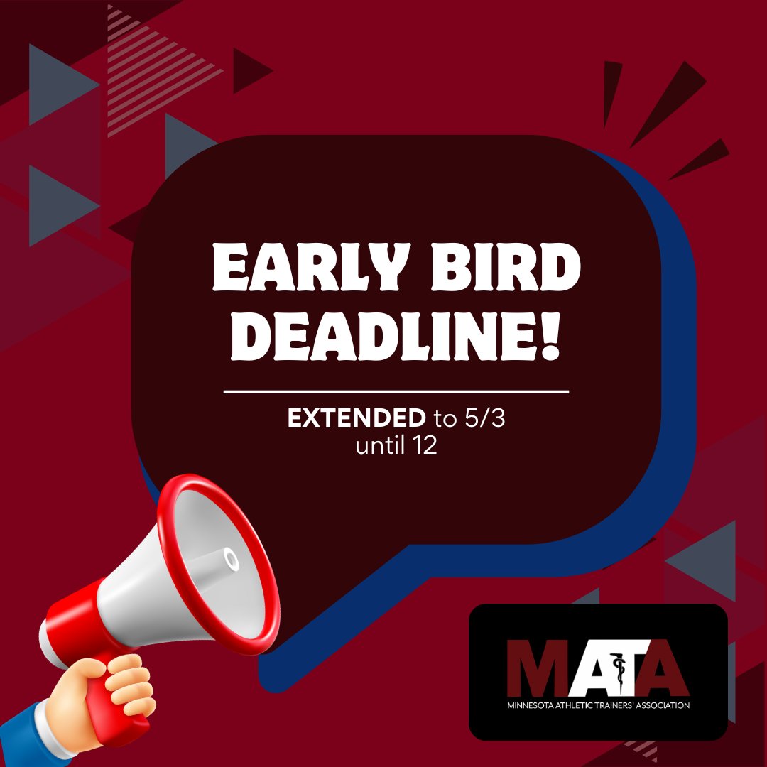 MN Athletic Trainers tweet media