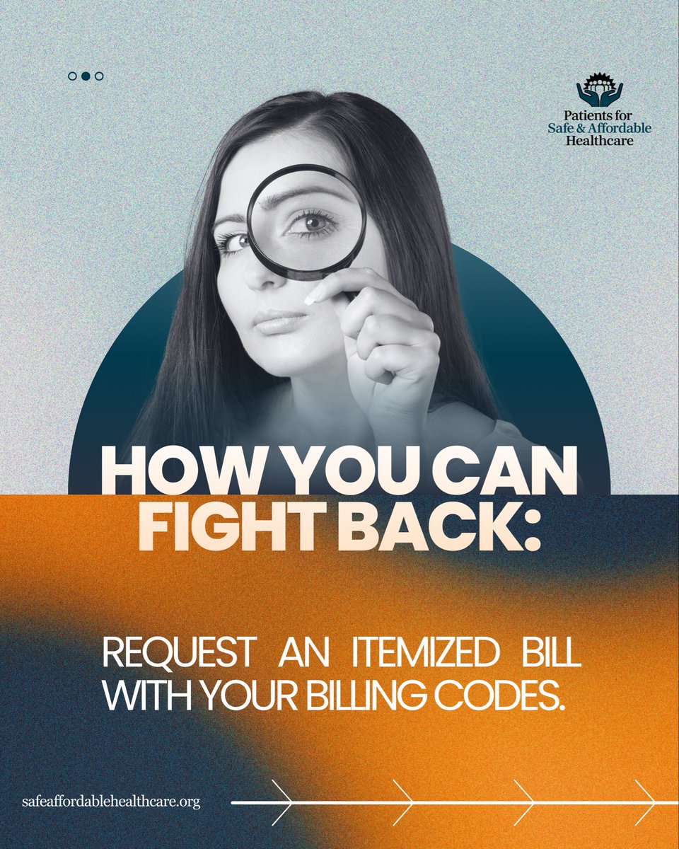 patientssah's tweet photo. Most people don’t catch this until the bill hits.

A routine visit gets coded as something more expensive. That’s upcoding.

Ask for an itemized bill. Check the codes. If something looks off, push back.
#HospitalBills #Upcoding #Healthcare https://t.co/ixN6bLSls4