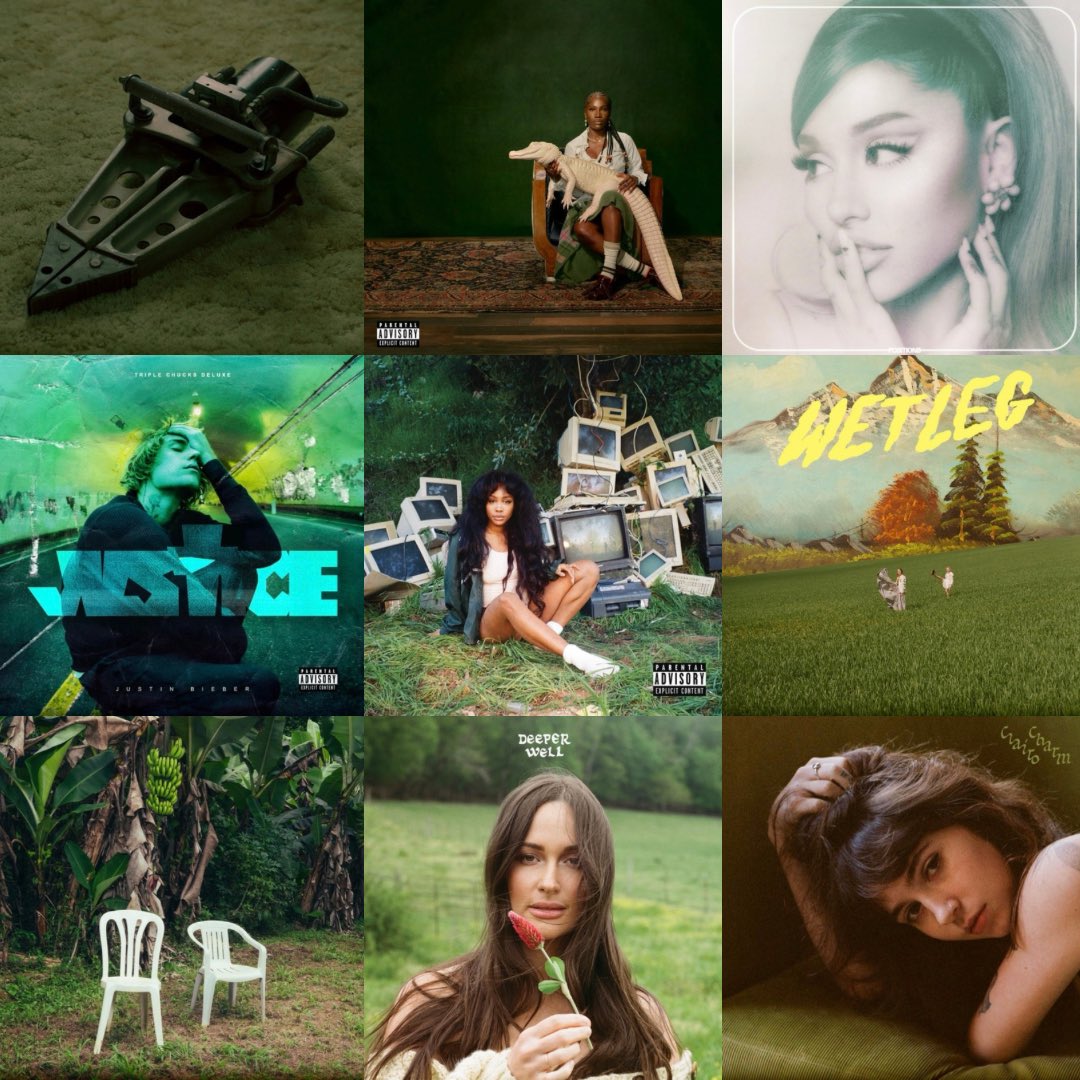 choose two albums and the rest are gone forever 🦋💙🐬🌀🦕