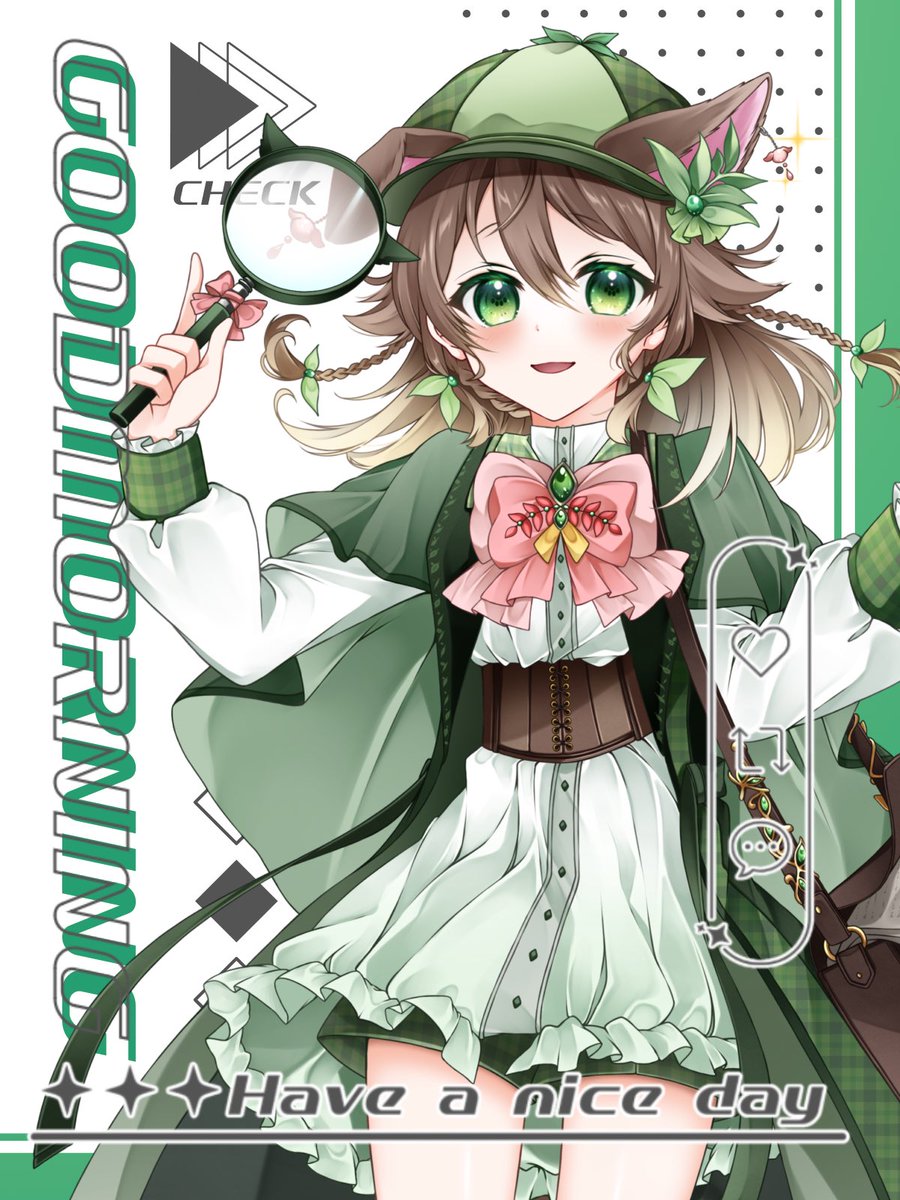 陽翠もえぎ💚🐶🔎新人VTuber tweet media