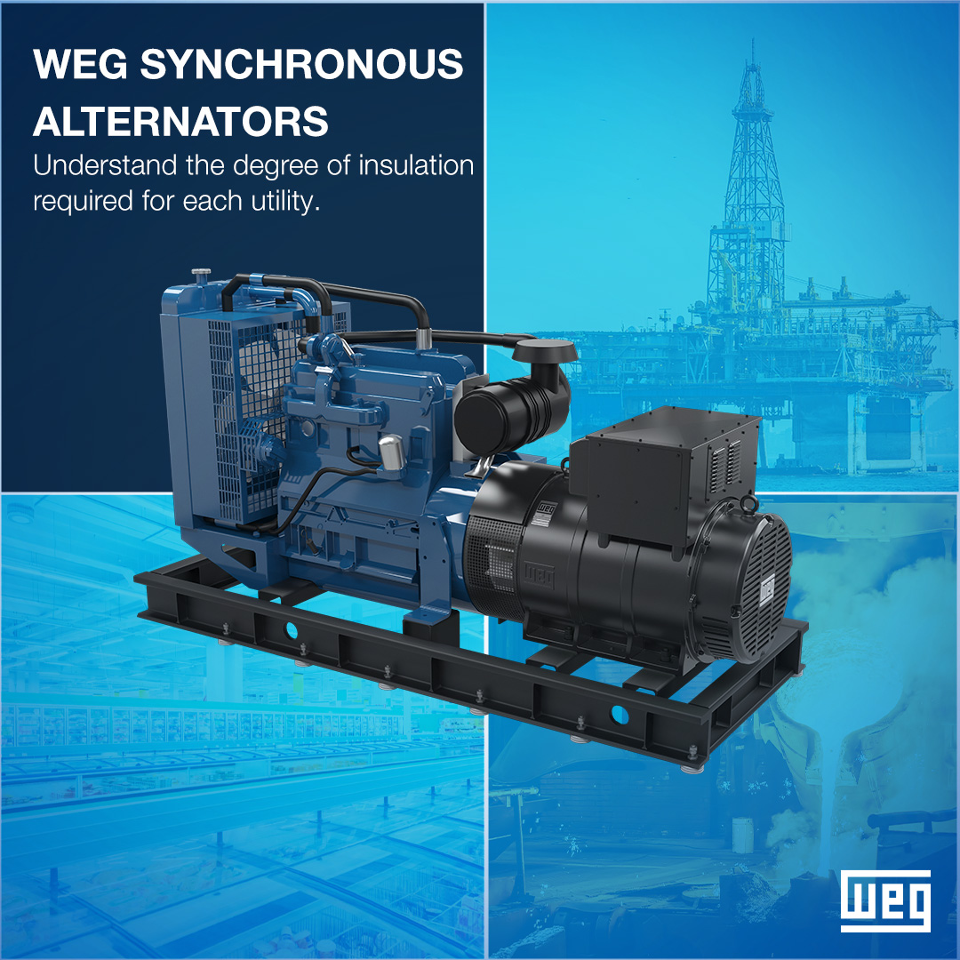 weg_usa's tweet image. Maximize efficiency and lifespan with WEG synchronous alternators. Understanding insulation levels and proper usage ensures reliable performance in every application.

Check out the graphic for key insulation features: ow.ly/bfBS50XHxP0

#WEG #Alternators #Efficiency