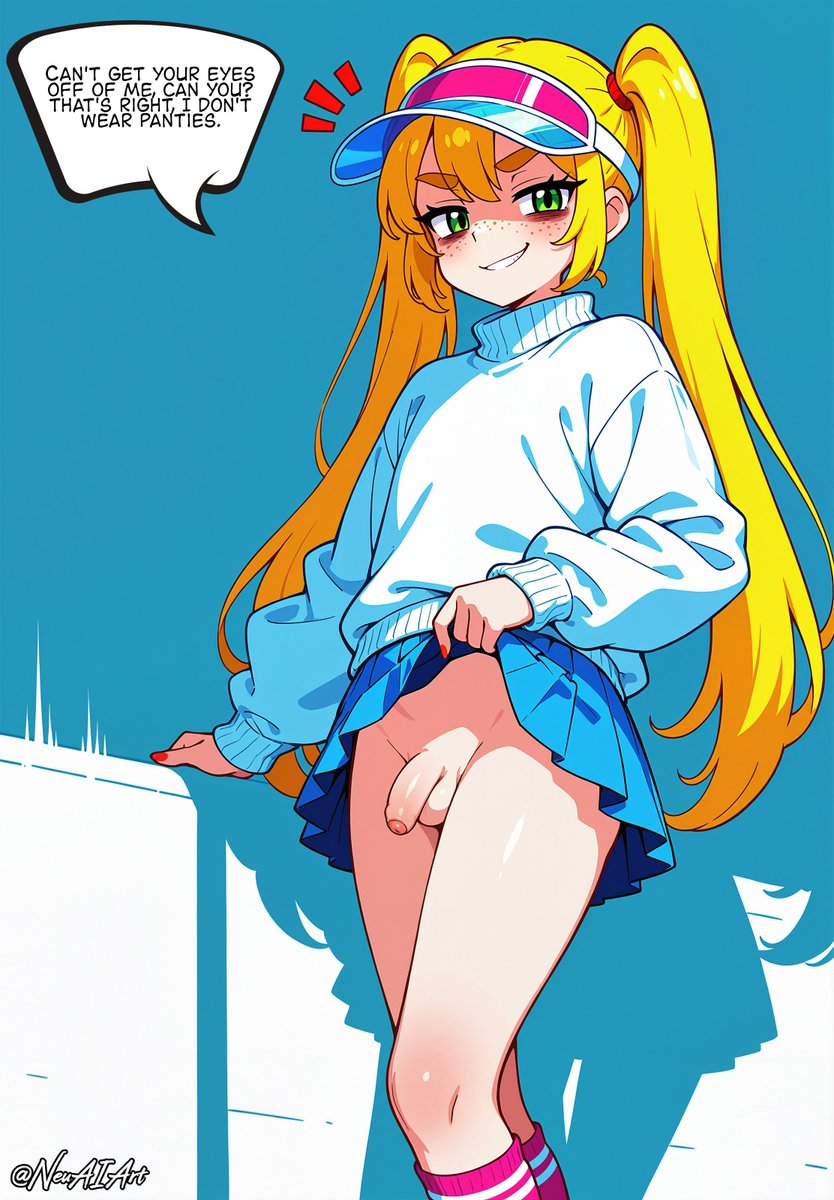 NeuAIArt's tweet photo. Freeballing is always more comfy⚽️🏀.
#femboy #aiart #sissy #crossdressing #nsfw #hentai #男の娘 #otokonoko #OCart #OC https://t.co/V3UGzdJPbw