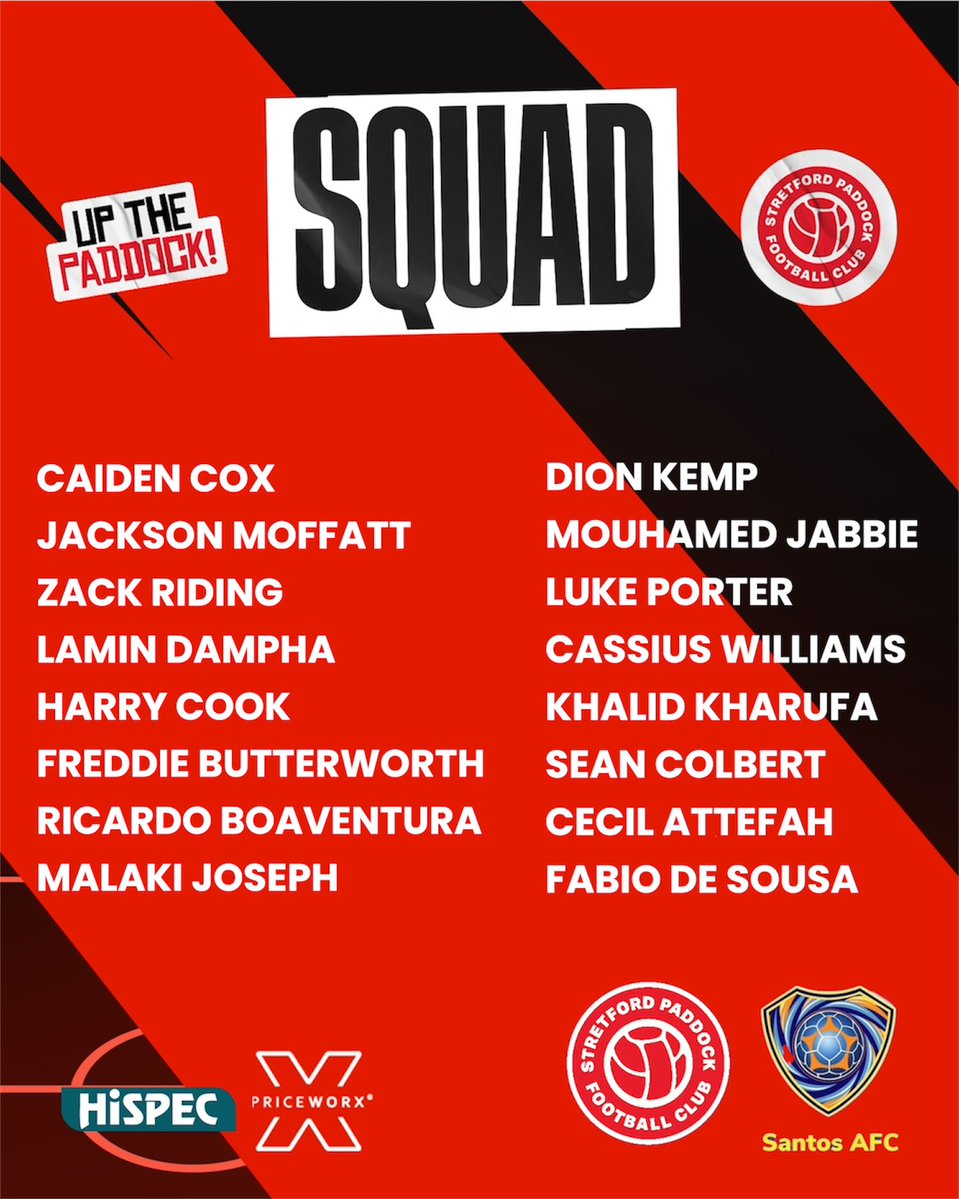 Stretford Paddock FC Amateurs tweet media