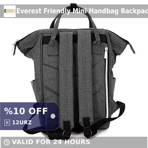Luggage_Factory's tweet image. Ready for your next adventure? The Everest Mini Backpack Handbag in sleek gray has got you covered! 🏞️ Spacious with easy-access compartments, it's the perfect blend of style and utility. Grab it now for just $64.67! #Everest #Backpacks #Handbags shortlink.store/hxb2ulpcxugs