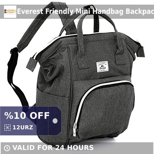 Luggage_Factory's tweet image. Ready for your next adventure? The Everest Mini Backpack Handbag in sleek gray has got you covered! 🏞️ Spacious with easy-access compartments, it's the perfect blend of style and utility. Grab it now for just $64.67! #Everest #Backpacks #Handbags shortlink.store/hxb2ulpcxugs