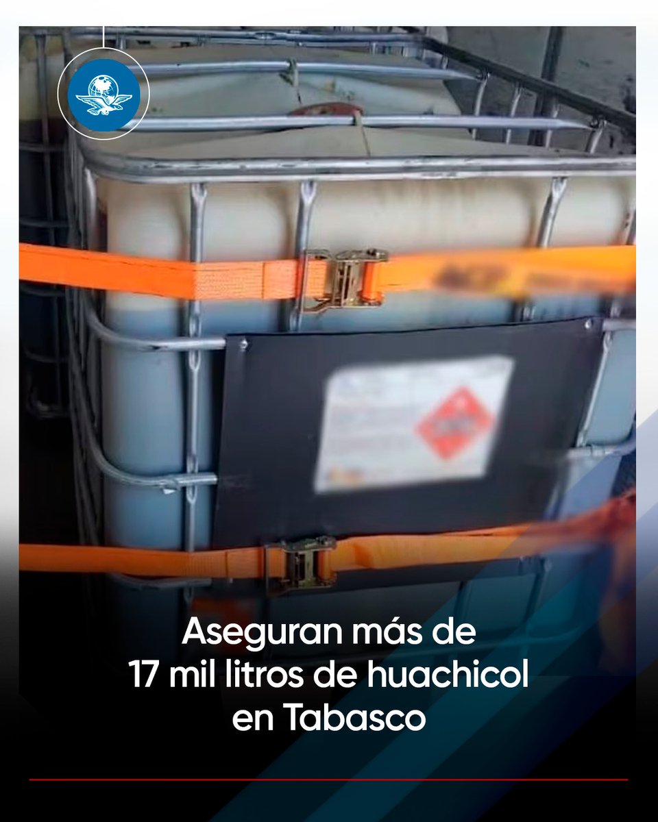 ¡Golpe al huachicol!🔴Un nuevo decomiso de 17 mil 300 litros de hidrocarburo de procedencia ilegal, fue reportado en el municipio de Paraíso, sede de la Refinería Olmeca ⛽️

eluniversal.com.mx/estados/golpe-…