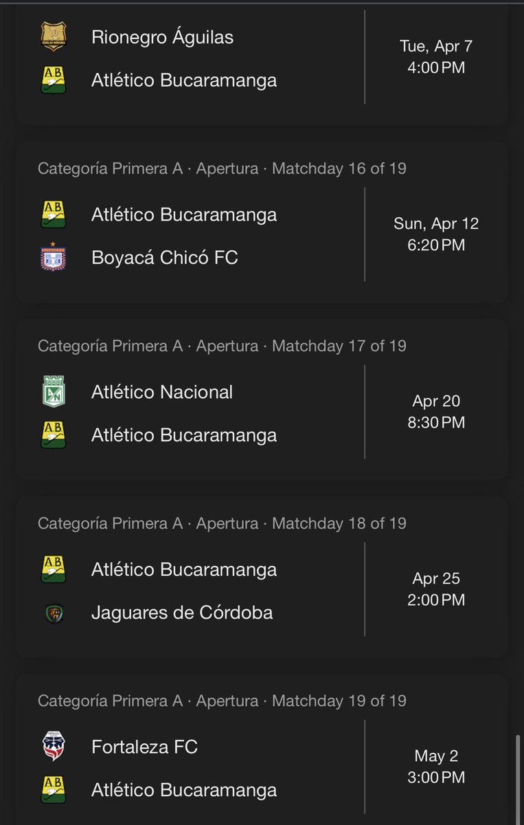 Out of Context Atlético Bucaramanga tweet media