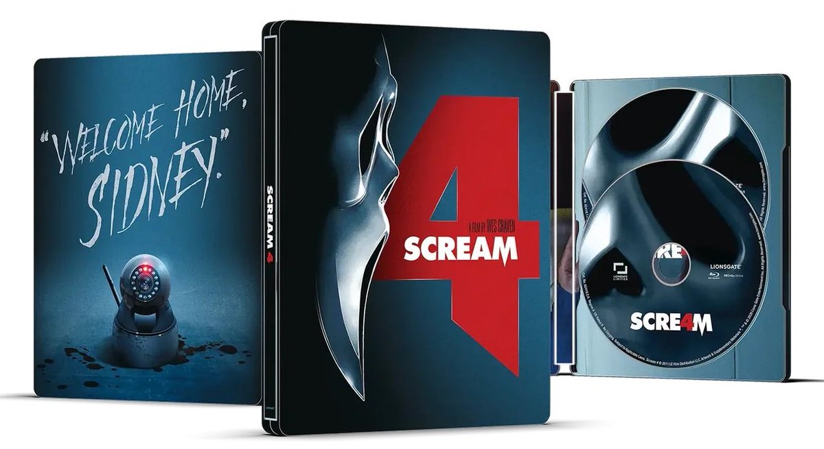 MadDuFutur's tweet image. Come on, make it stop! Which cover are we getting in France for the #Scream4 4K Blu-ray?