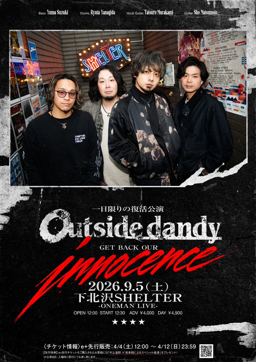 Outside dandy tweet media