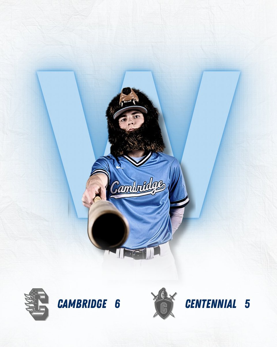 Cambridge Baseball tweet media