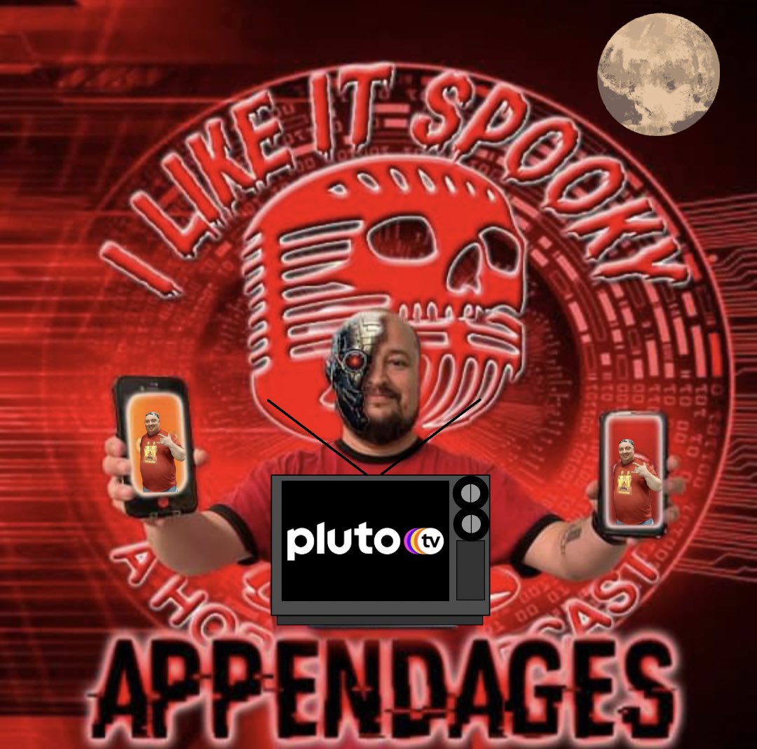Ilikeit_Spooky's tweet photo. Appendages April 2026 Pluto TV  Join the podcast crew as we dive into this month’s lineup, mixing thriller and crime picks with a stack of horror Channels for April Ghouls, romance, and comedies streaming this month. @PlutoTV  Listen at the link below  https://t.co/4NdZyg4E9J https://t.co/boYhgVCGqc