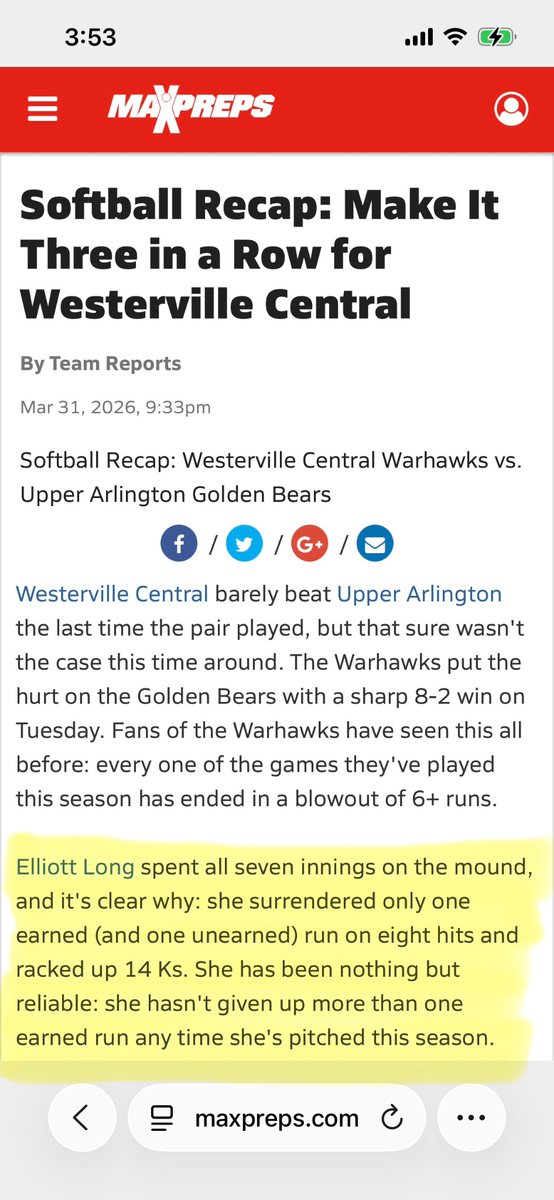 Elliott Long tweet media