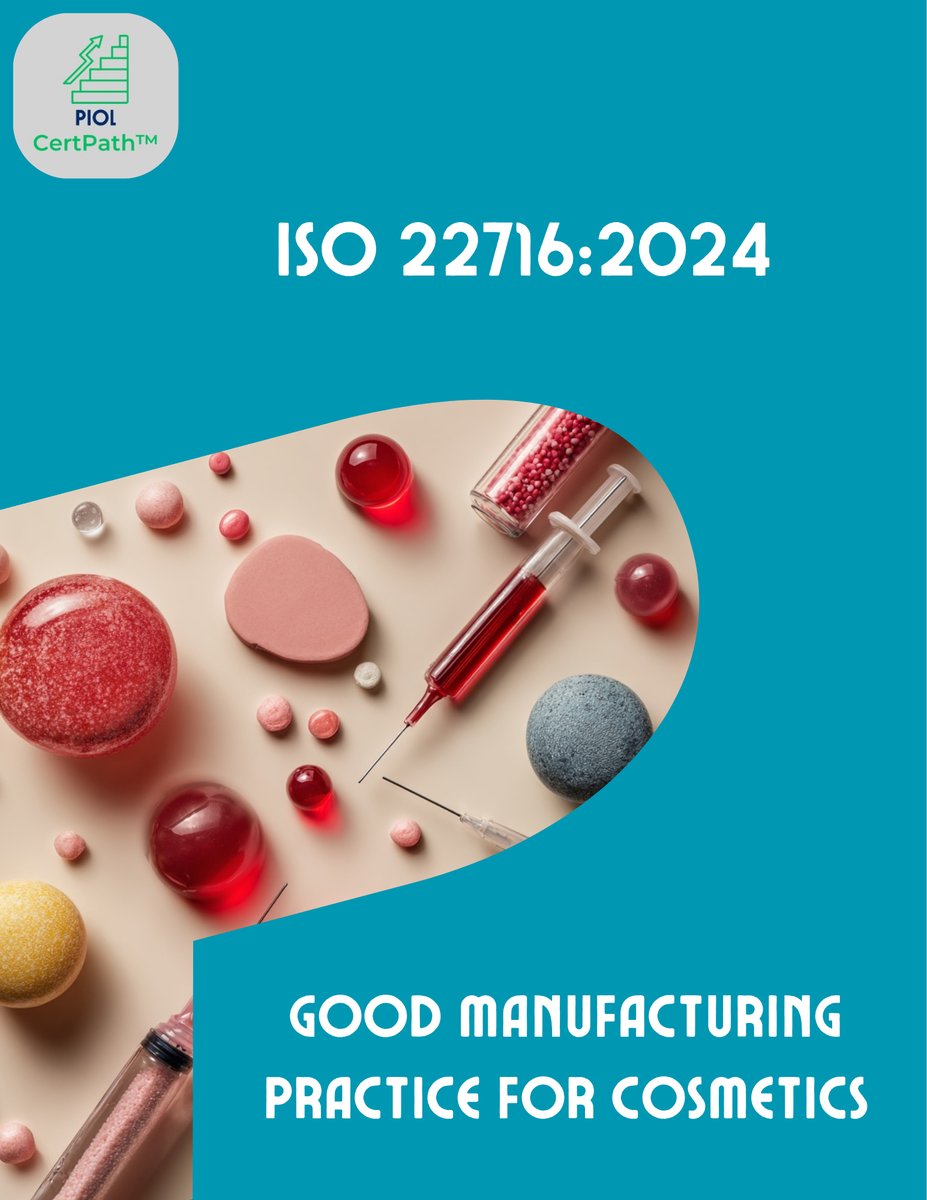 piofleadership's tweet image. ISO 22716:2024 Cosmetics Good Manufacturing Practices (GMP)
Cosmetics GMP has moved forward &amp;amp; the expectations are broader than basic hygiene &amp;amp; documentation. dlvr.it/TRrTVq  #ISO22716 #CosmeticsGMP #QualitySystems #Compliance