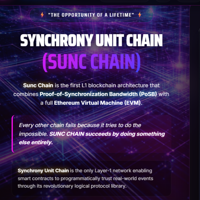 Sunc Chain tweet media