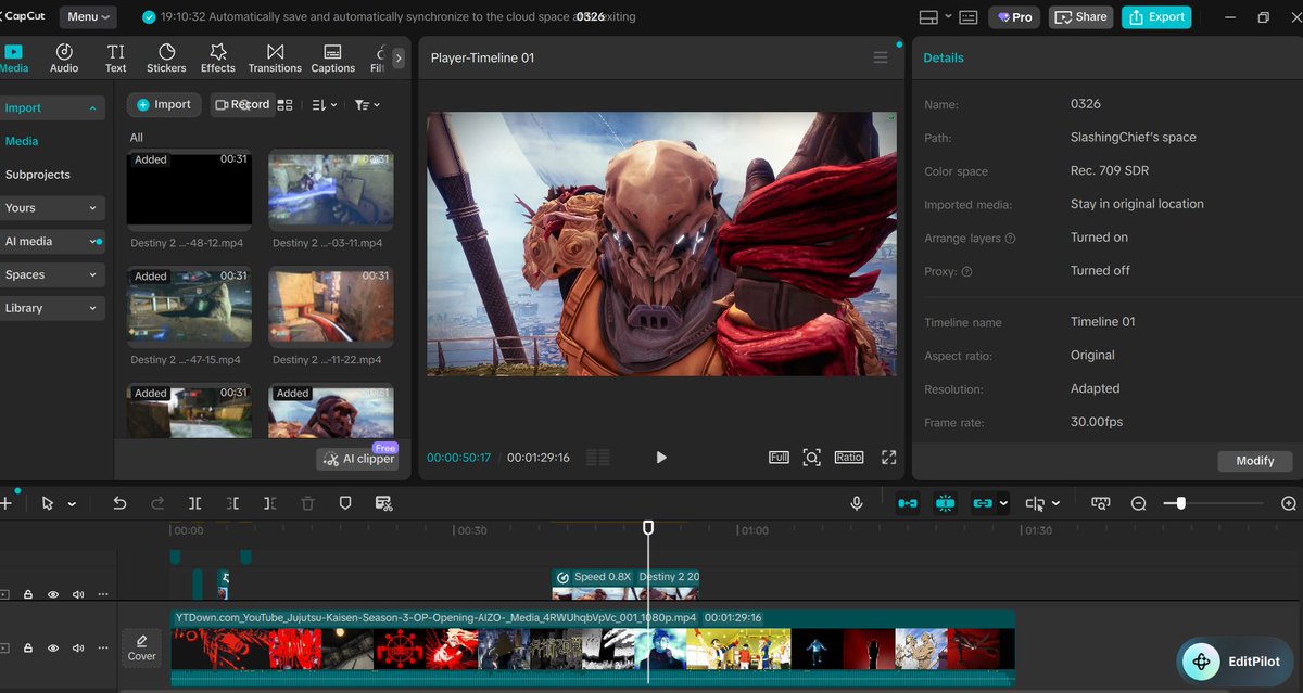 Slashing tweet media