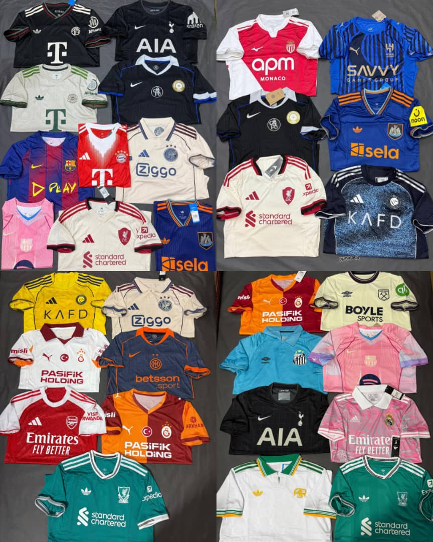 CovenantAde007's tweet photo. New plug in town 🔌⚽

Clean jerseys, no stories
No scam, no stress 

Your favorite clubs available 🔥
Delivery anywhere in Nigeria 🚚
Follow up &amp; let’s run it 📩 https://t.co/5eQUmezXD2