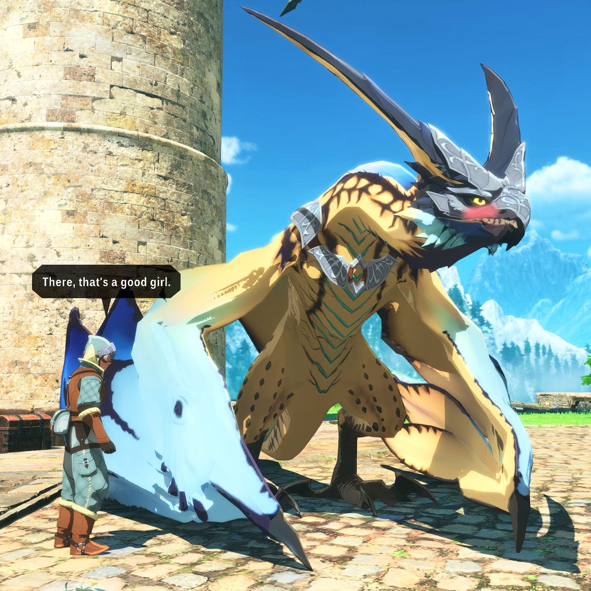 ILagiacrus's tweet image. Ngh… p-por favor… estoy intentando no derretirme delante de ti…

#Legiana #MonsterHunter #MHStories3