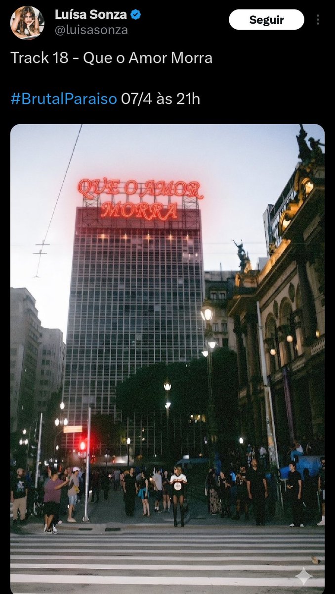 Brasil Pop Charts tweet media